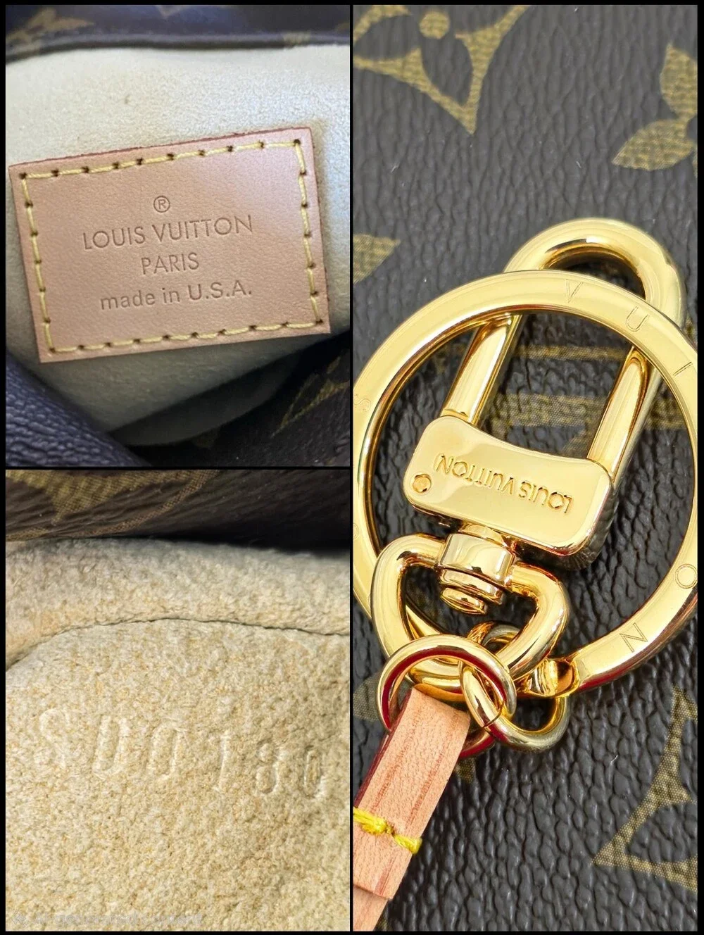 Louis Vuitton Artsy MM Monogram Hobo Bag Shoulder Bag